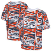 Houston Astros Outerstuff Youth All-Over Pennant T-Shirt | MLB On Sale