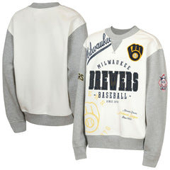 Milwaukee Brewers Outerstuff Youth Big League Power Hit Fleece Sweatshirt | MLB US