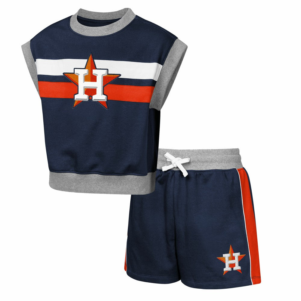 Houston Astros Outerstuff Youth Big League Short Stop T-Shirt & Shorts Set | MLB Sale