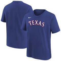 Texas Rangers Nike Youth Wordmark T-Shirt | MLB Outlet
