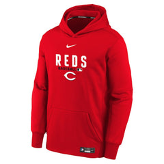 Cincinnati Reds Nike Youth Authentic Collection Therma-FIT Hoodie | MLB Outlet
