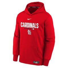 St. Louis Cardinals Nike Youth Authentic Collection Therma-FIT Hoodie | MLB New
