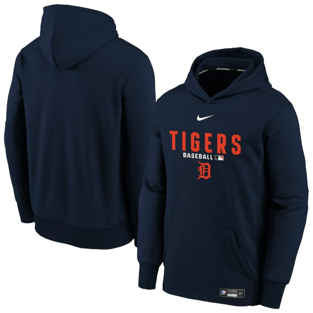Detroit Tigers Nike Youth Authentic Collection Therma-FIT Hoodie | MLB New