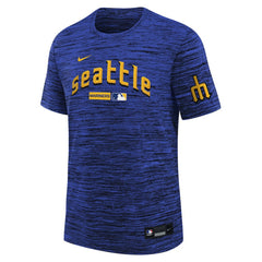 Seattle Mariners Nike Youth City Connect Authentic Collection Velocity Dri-FIT T-Shirt | MLB Discount