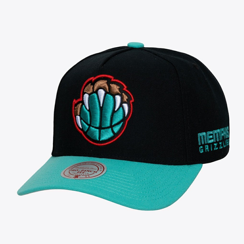 Memphis Grizzlies Hardwood Classics Legendary Away Pro-Pinch Adjustable Hat New