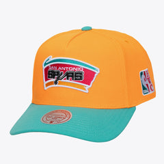 San Antonio Spurs Hardwood Classics Legendary Away Pro-Pinch Adjustable Hat New