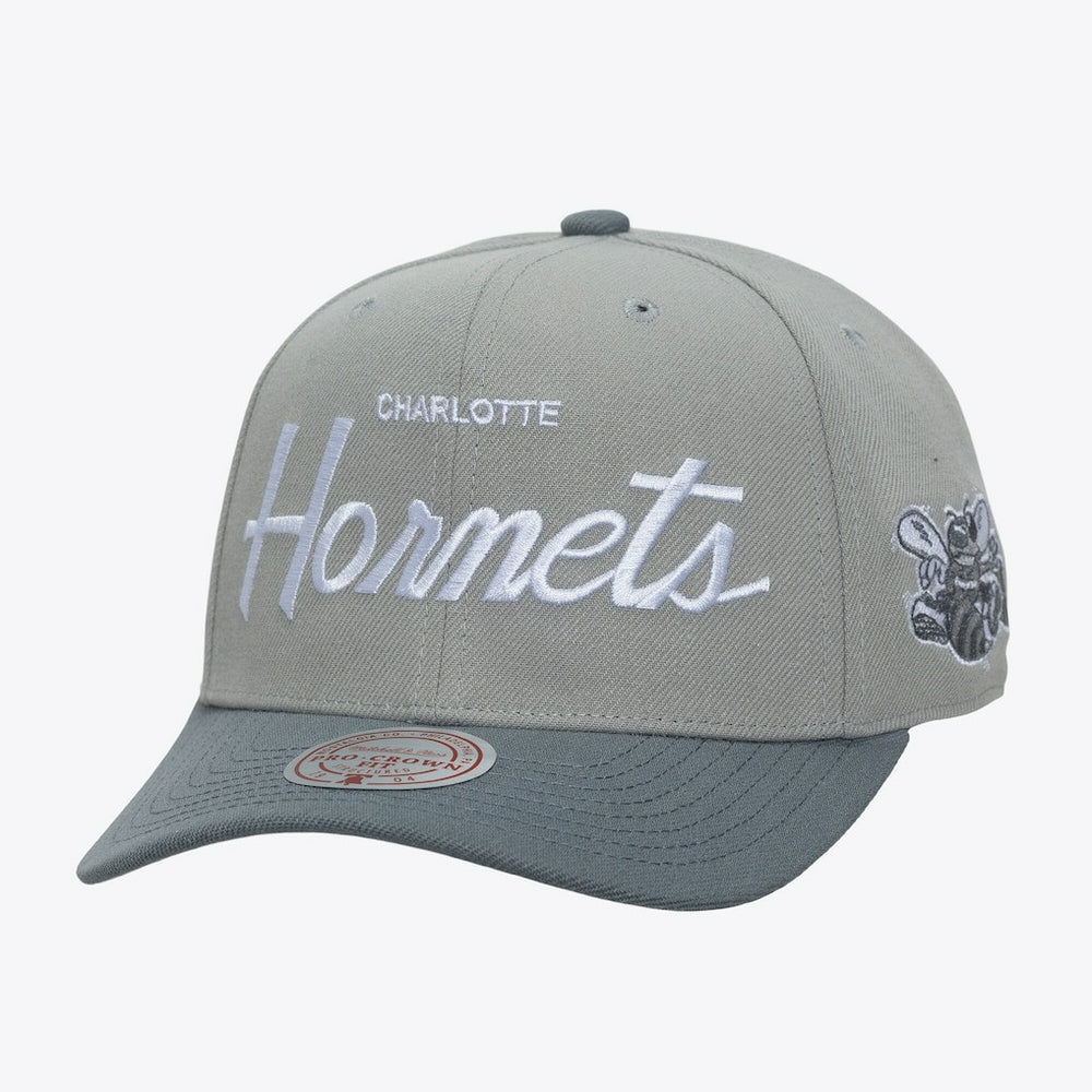 Charlotte Hornets Thunderstorm Head Coach Pro Crown Snapback Hat Discount