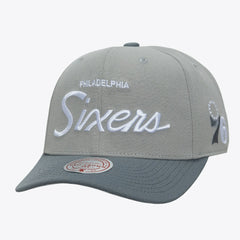 Philadelphia 76ers Thunderstorm Head Coach Pro Crown Snapback Hat Discount