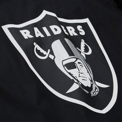 Las Vegas Raiders Mitchell & Ness Coaches Full-Snap Hooded Windbreaker Jacket