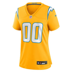 Los Angeles Chargers Nike Women's Alternate Charger Power Game Custom Jersey