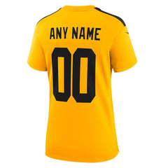 Pittsburgh Steelers Nike Women's Alternate 1933 Throwback Game Custom Jersey