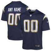 Los Angeles Chargers Nike Youth Alternate Super Chargers Game Custom Jersey