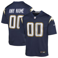 Los Angeles Chargers Nike Youth Alternate Super Chargers Game Custom Jersey