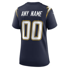 Los Angeles Chargers Nike Women's Alternate Super Chargers Game Custom Jersey