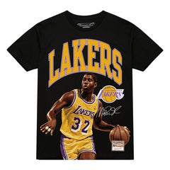Magic Johnson Los Angeles Lakers Hardwood Classics Player Arch T-Shirt Online