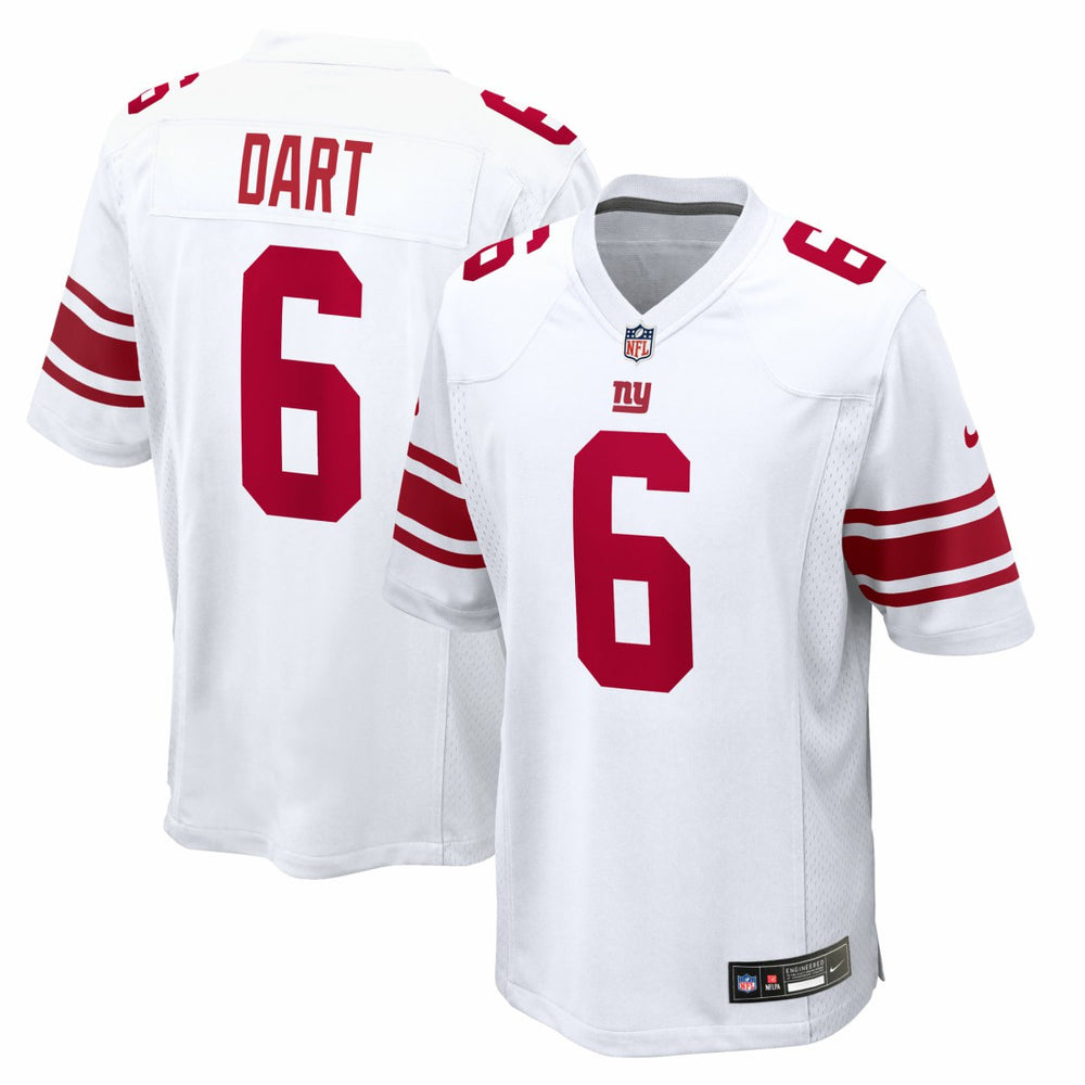 New York Giants Nike Jaxson Dart Game Jersey