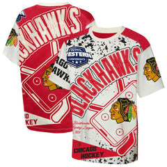 Chicago Blackhawks Outerstuff Youth Top Player T-Shirt Sale