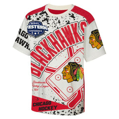 Chicago Blackhawks Outerstuff Youth Top Player T-Shirt Sale