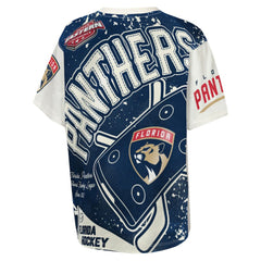 Florida Panthers Outerstuff Youth Top Player T-Shirt Outlet