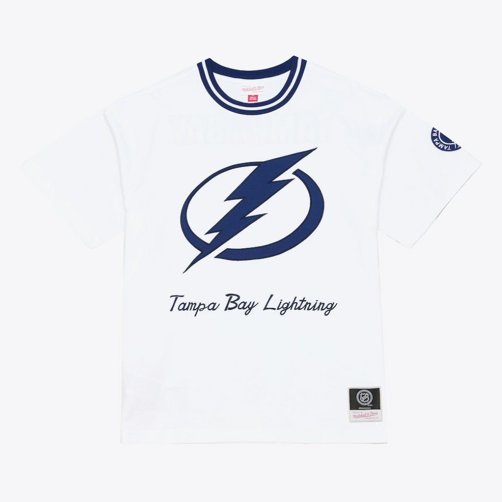 Tampa Bay Lightning Mitchell & Ness Arctic T-Shirt- White Discount