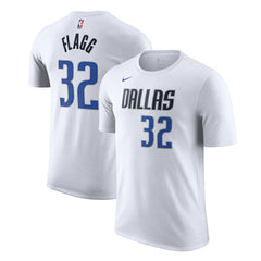Cooper Flagg Dallas Mavericks 2025 NBA Draft First Round Pick Association Edition Name & Number T-Shirt sale Outlet