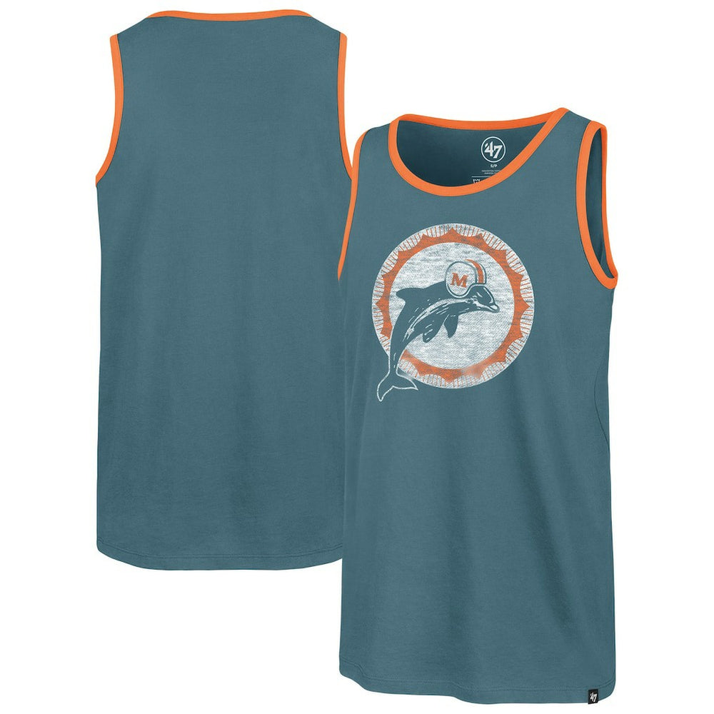 Miami Dolphins 47 brand '47 Premier Franklin Tank Top