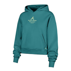 Atlanta Braves '47 Women's Contemporary Basics Anderson Foundation Hoodie | MLB Online