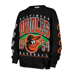 Baltimore Orioles '47 Women's Trendy Team Go Big Oversized Sweatshirt | MLB Online