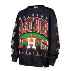 Houston Astros '47 Women's Trendy Team Go Big Oversized Sweatshirt | MLB Shop