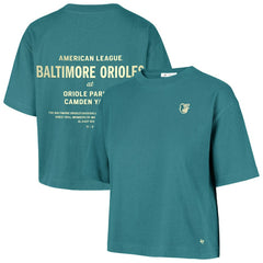 Baltimore Orioles '47 Women's Contemporary Basics Leon City T-Shirt | MLB Online