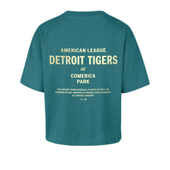 Detroit Tigers '47 Women's Contemporary Basics Leon City T-Shirt | MLB US