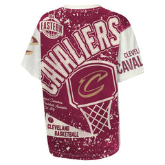 Cleveland Cavaliers Outerstuff Youth Top Player All-Over-Print T-Shirt sale Outlet