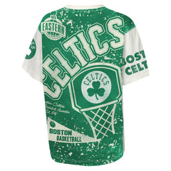 Boston Celtics Outerstuff Youth Top Player All-Over-Print T-Shirt On Sale