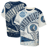 Minnesota Timberwolves Outerstuff Youth Top Player All-Over-Print T-Shirt Online