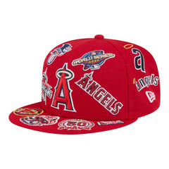 Los Angeles Angels New Era All Over 59FIFTY Fitted Hat | MLB New