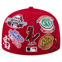 St. Louis Cardinals New Era All Over 59FIFTY Fitted Hat | MLB Outlet