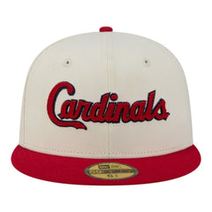 St. Louis Cardinals New Era Two-Tone Stitch 59FIFTY Fitted Hat | MLB New