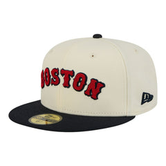 Boston Red Sox New Era Two-Tone Stitch 59FIFTY Fitted Hat | MLB Shop