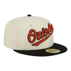 Baltimore Orioles New Era Two-Tone Stitch 59FIFTY Fitted Hat | MLB Sale