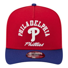 Philadelphia Phillies New Era Arched A-Frame 9FIFTY Adjustable Hat | MLB Outlet