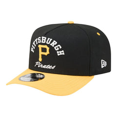 Pittsburgh Pirates New Era Arched A-Frame 9FIFTY Adjustable Hat | MLB For sale