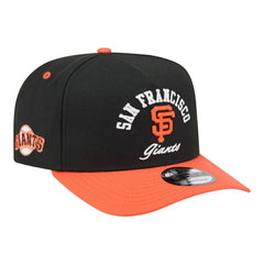 San Francisco Giants New Era Arched A-Frame 9FIFTY Adjustable Hat | MLB Online