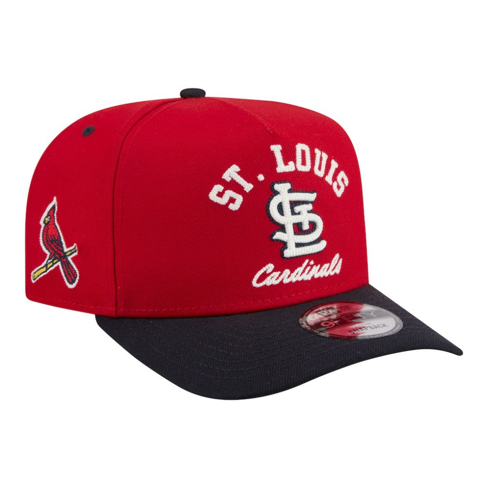 St. Louis Cardinals New Era Arched A-Frame 9FIFTY Adjustable Hat | MLB New