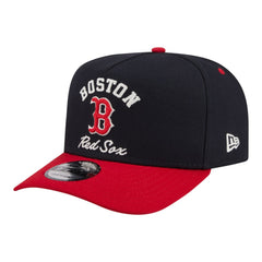 Boston Red Sox New Era Arched A-Frame 9FIFTY Adjustable Hat | MLB New