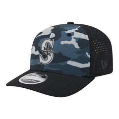 Seattle Mariners New Era Tonal Camo 9SEVENTY Stretch-Snap Hat | MLB Near me