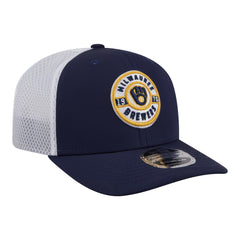 Milwaukee Brewers New Era Active 9SEVENTY Adjustable Trucker Hat | MLB Near me