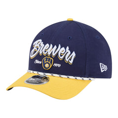 Milwaukee Brewers New Era Team Loyal 9FORTY M-Crown Adjustable Hat | MLB Shop