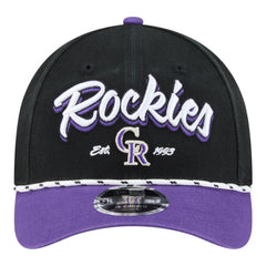 Colorado Rockies New Era Team Loyal 9FORTY M-Crown Adjustable Hat | MLB Discount