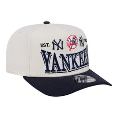 New York Yankees New Era Throwback Tri-Hit A-Frame 9FIFTY Adjustable Hat | MLB Online
