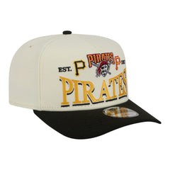Pittsburgh Pirates New Era Throwback Tri-Hit A-Frame 9FIFTY Adjustable Hat | MLB Discount
